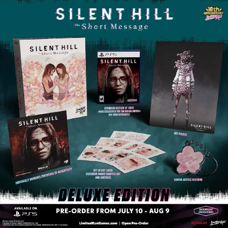 Limited Run Games анонсировала физическое издание бесплатной игры «Silent Hill: The Short Message»