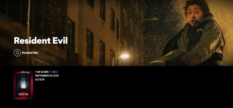 Фильм по Resident Evil получит хронометраж 95 минут