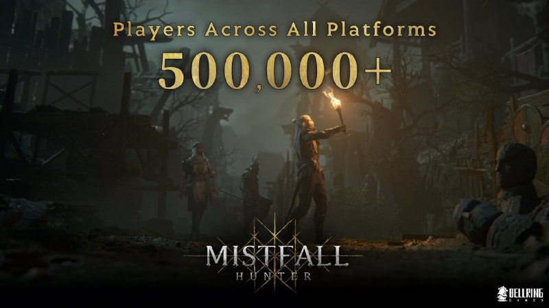 Ролевой экшен «Mistfall Hunter» привлёк 500 тысяч игроков