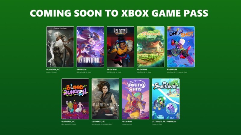 Resonance: A Plague Tale Legacy, Starsand Island и Relooted появятся в Xbox Game Pass