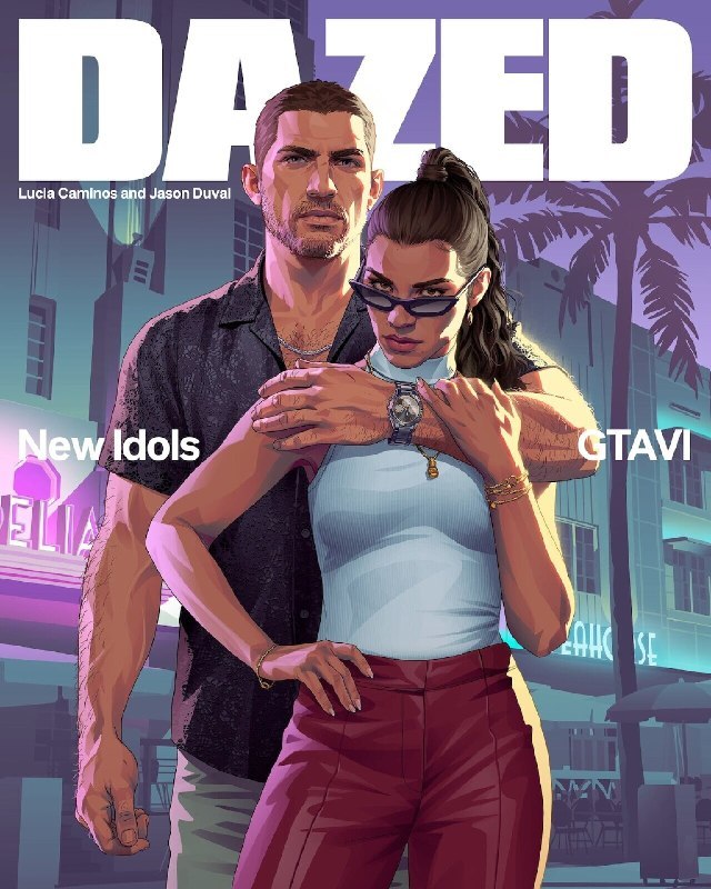 Журнал Dazed опубликовал превью GTA VI