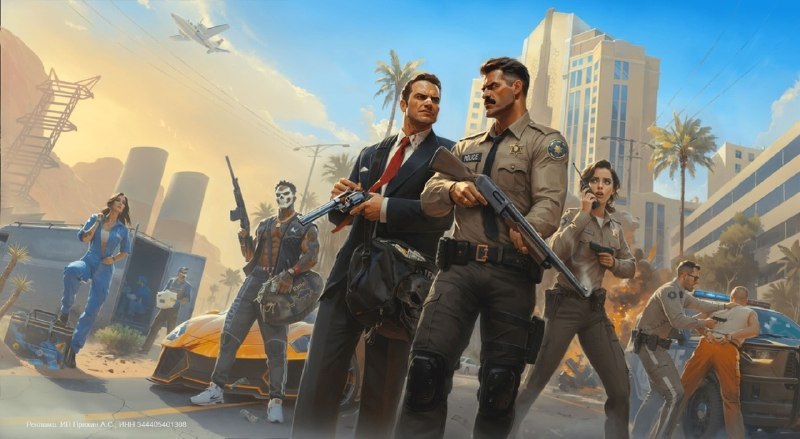 Студия Kefir готовит социальную песочницу ROB RUN о противостоянии полиции и бандитов