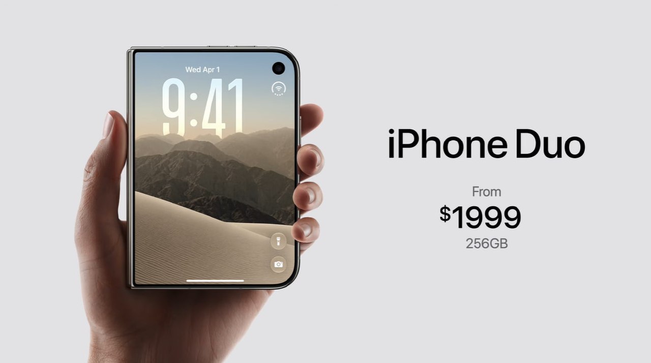 iPhone Duo будет стоить ДВЕ ШТУКИ БАКСОВ (примерно 170к рублей без наценки) 💀