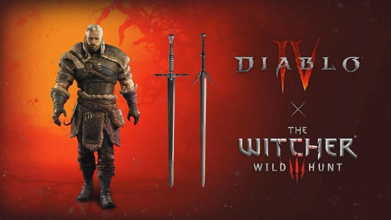 В Diablo 4 появится скин Геральта из Ривии