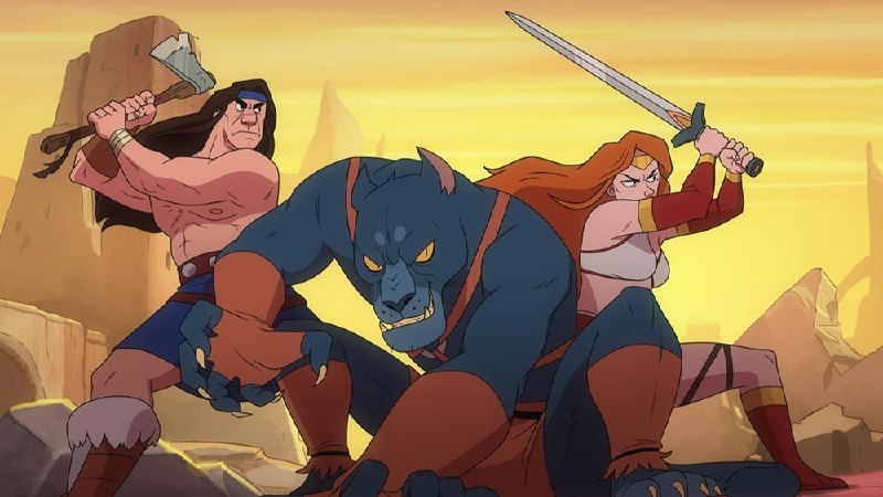 Вышел комедийный мультсериал «Золотая секира» по мотивам серии игр Golden Axe